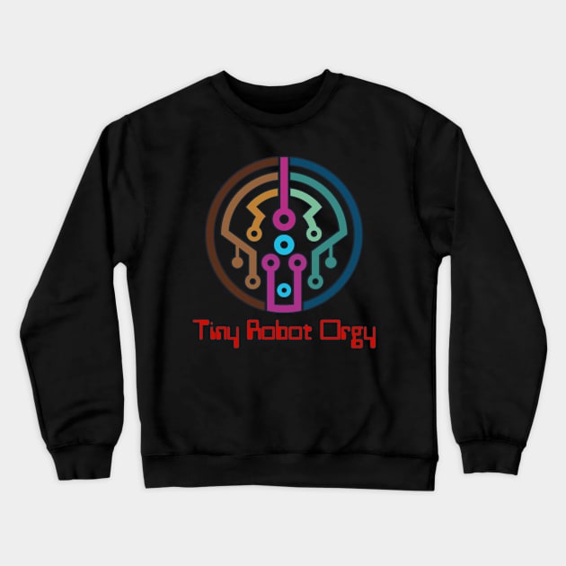 TRO Logo Crewneck Sweatshirt by TinyRobotMerch